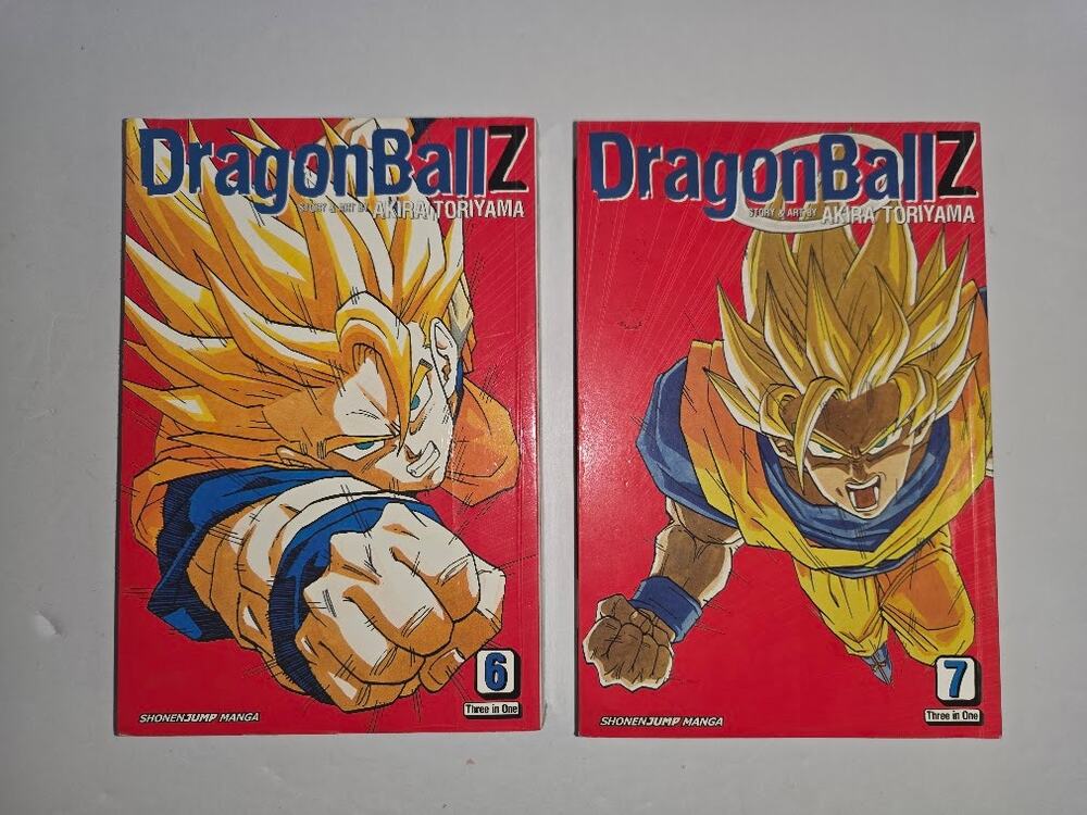 Dragon Ball Z 3 in 1 Manga Volume 6 & 7
